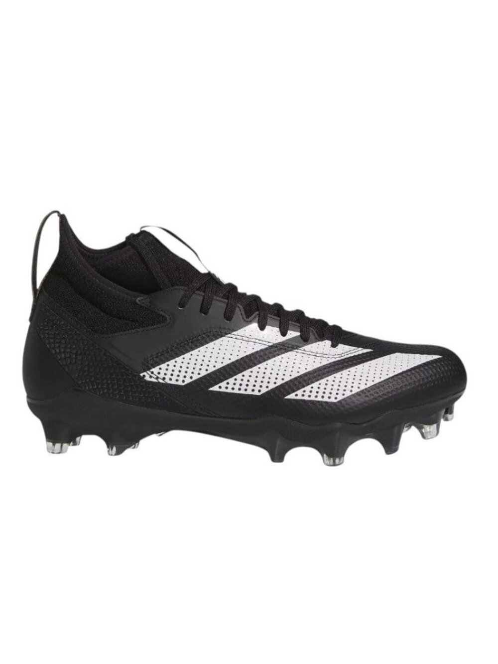 Adidas Adizero Impact Black/White Football‎ Cleats Shoes IE1413 Men's Size 8 NWT